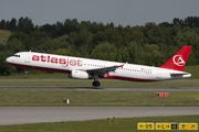 Atlasjet Airbus A321-231 (TC-ATH) at  Hamburg - Fuhlsbuettel (Helmut Schmidt), Germany