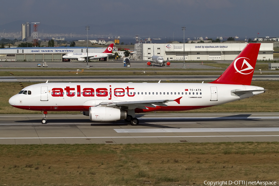 Atlasjet Airbus A320-232 (TC-ATK) | Photo 409595