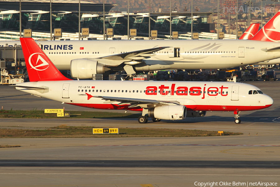 Atlasjet Airbus A320-232 (TC-ATK) | Photo 43779