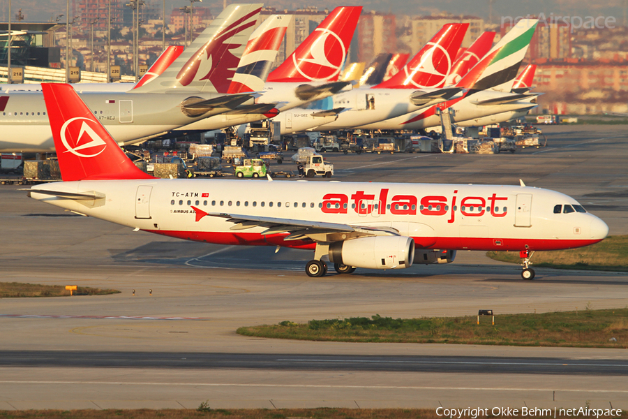 Atlasjet Airbus A320-232 (TC-ATM) | Photo 43780