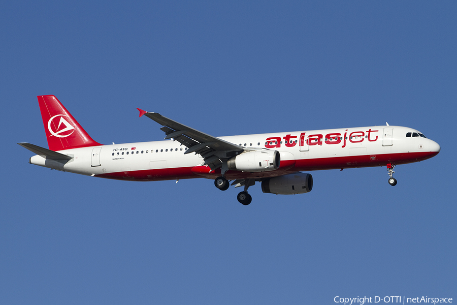 Atlasjet Airbus A321-231 (TC-ATO) | Photo 392582