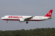 Atlasjet Airbus A321-211 (TC-ATR) at  Hamburg - Fuhlsbuettel (Helmut Schmidt), Germany