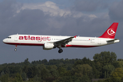 Atlasjet Airbus A321-211 (TC-ATY) at  Hamburg - Fuhlsbuettel (Helmut Schmidt), Germany