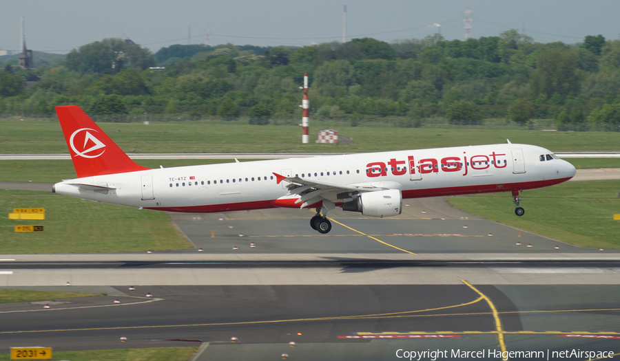 Atlasjet Airbus A321-211 (TC-ATZ) | Photo 106652