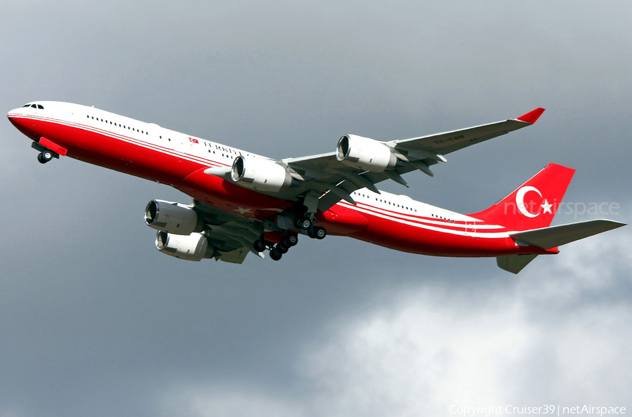 Turkish Government Airbus A340-542 (TC-CAN) | Photo 314478