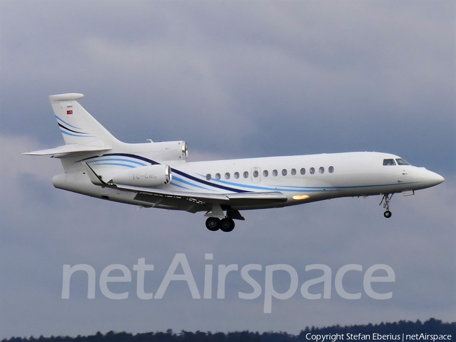 (Private) Dassault Falcon 7X (TC-CMC) | Photo 281344