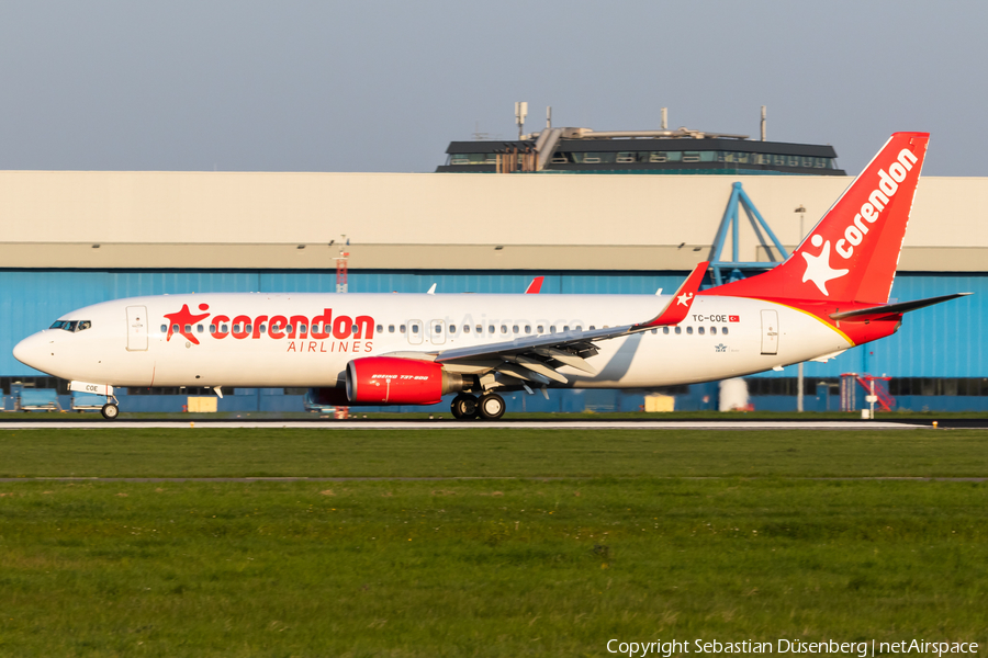 Corendon Airlines Boeing 737-86J (TC-COE) | Photo 320119