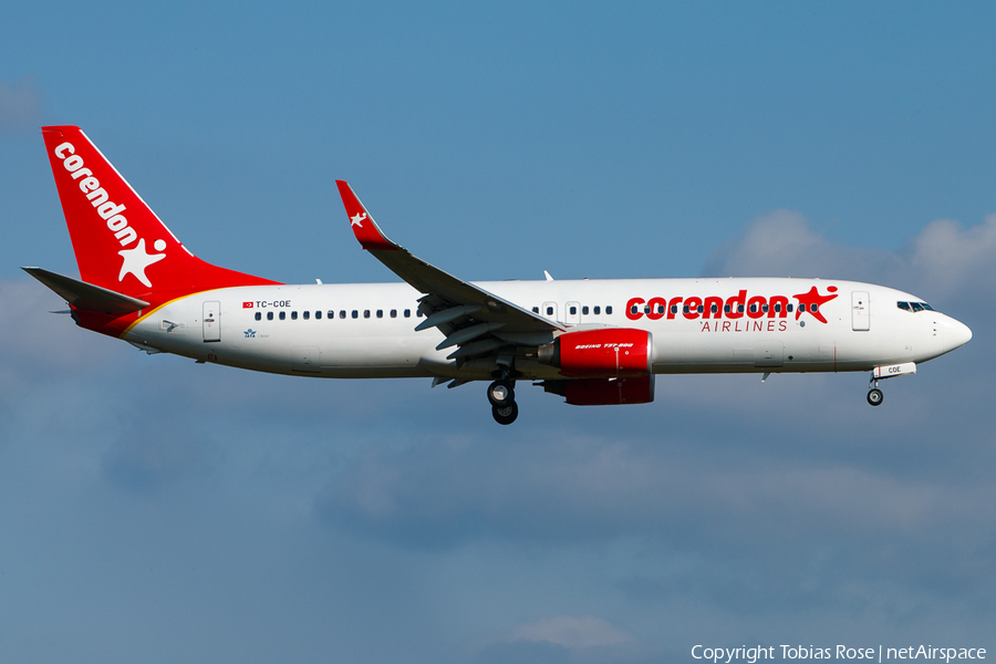 Corendon Airlines Boeing 737-86J (TC-COE) | Photo 339113