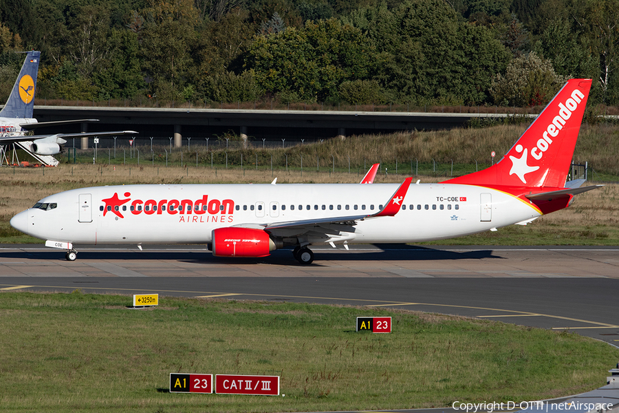 Corendon Airlines Boeing 737-86J (TC-COE) | Photo 405190