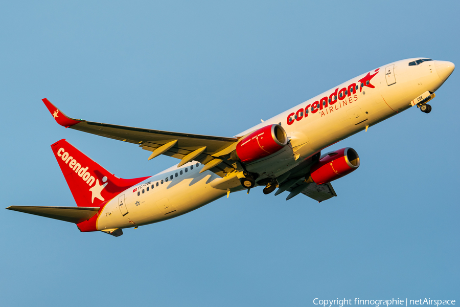 Corendon Airlines Boeing 737-86J (TC-COE) | Photo 465489