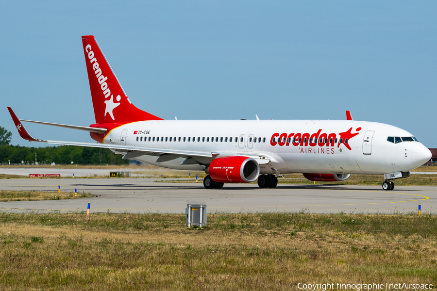 Corendon Airlines Boeing 737-86J (TC-COE) | Photo 518064