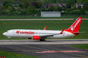 Corendon Airlines Boeing 737-8EH (TC-COH) at  Dusseldorf - International, Germany