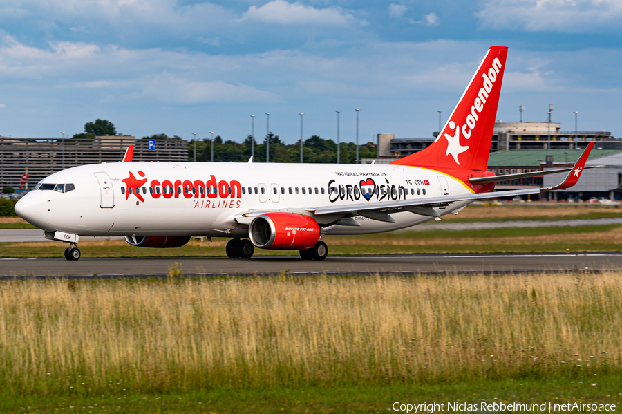 Corendon Airlines Boeing 737-8EH (TC-COH) | Photo 393593