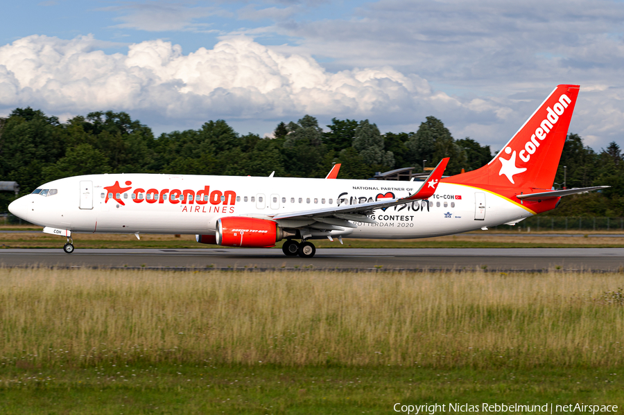 Corendon Airlines Boeing 737-8EH (TC-COH) | Photo 393594