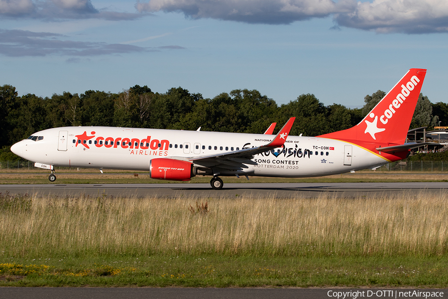 Corendon Airlines Boeing 737-8EH (TC-COH) | Photo 393916