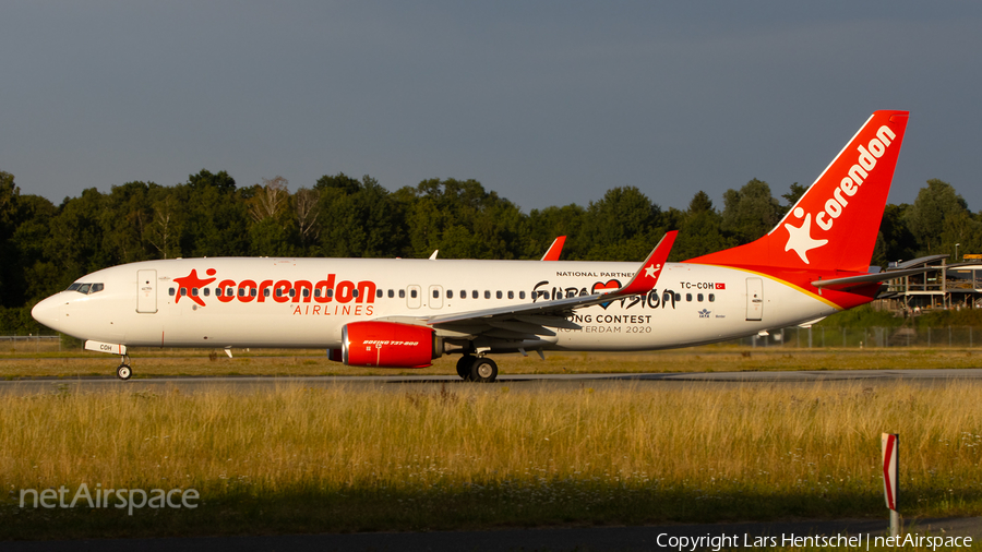 Corendon Airlines Boeing 737-8EH (TC-COH) | Photo 398004