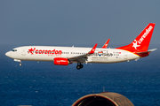 Corendon Airlines Boeing 737-8EH (TC-COH) at  Gran Canaria, Spain