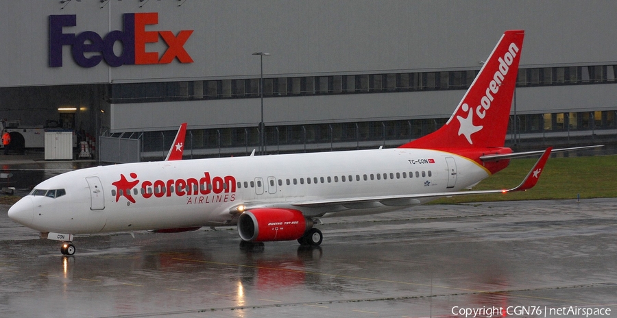 Corendon Airlines Boeing 737-81D (TC-CON) | Photo 449203