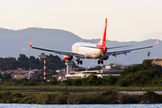 Corendon Airlines Boeing 737-8SH (TC-COR) at  Corfu - International, Greece