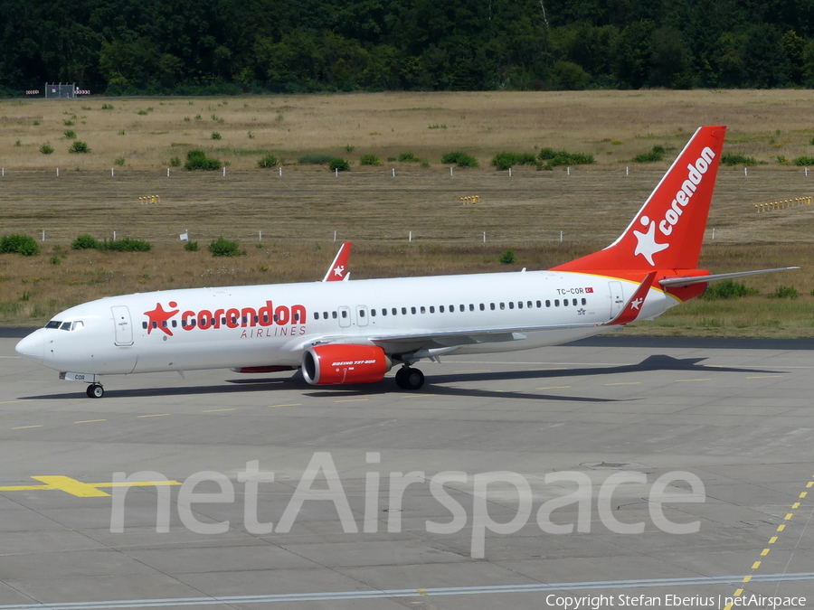 Corendon Airlines Boeing 737-8SH (TC-COR) | Photo 518167