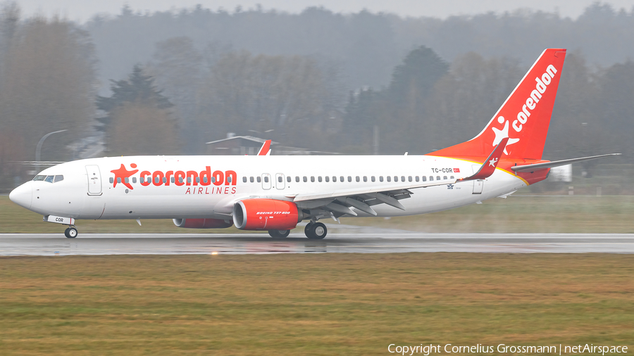 Corendon Airlines Boeing 737-8SH (TC-COR) | Photo 441840
