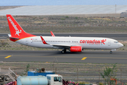 Corendon Airlines Boeing 737-8SH (TC-COR) at  Tenerife Sur - Reina Sofia, Spain