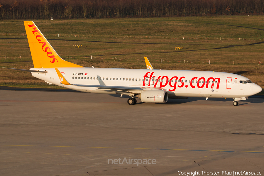 Pegasus Airlines Boeing 737-82R (TC-CPA) | Photo 63162