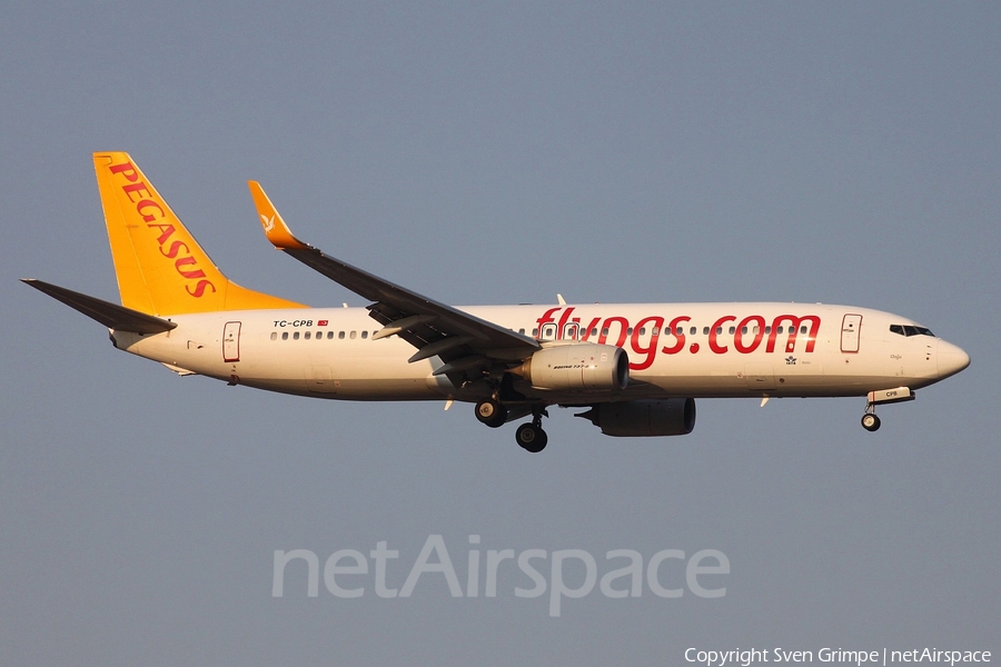 Pegasus Airlines Boeing 737-82R (TC-CPB) | Photo 84115