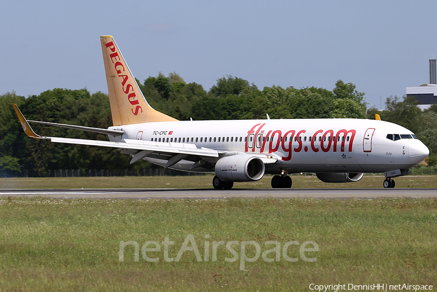 Pegasus Airlines Boeing 737-82R (TC-CPC) | Photo 509282