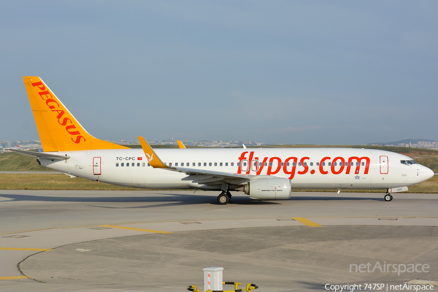 Pegasus Airlines Boeing 737-82R (TC-CPC) | Photo 52435