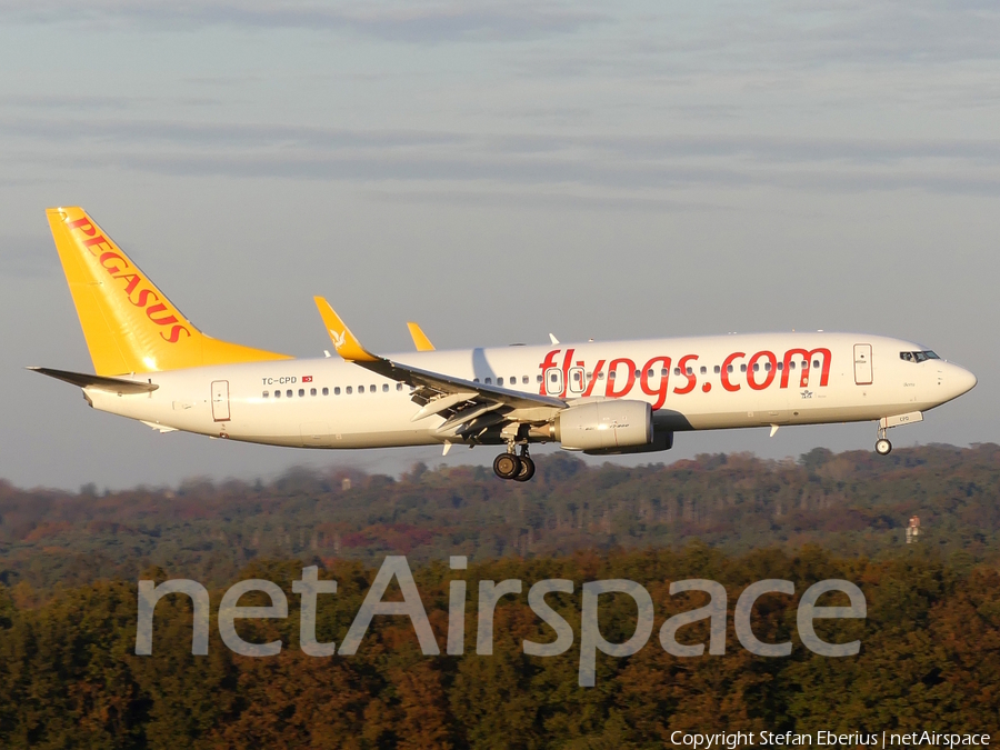 Pegasus Airlines Boeing 737-82R (TC-CPD) | Photo 649159