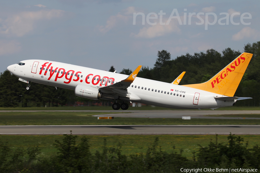 Pegasus Airlines Boeing 737-82R (TC-CPE) | Photo 164562