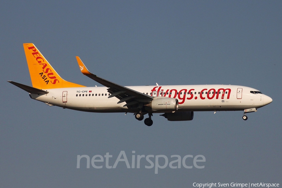 Pegasus Asia Boeing 737-82R (TC-CPE) | Photo 83242