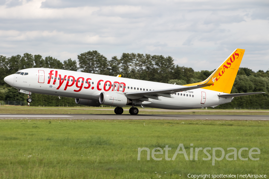 Pegasus Airlines Boeing 737-82R (TC-CPF) | Photo 114425