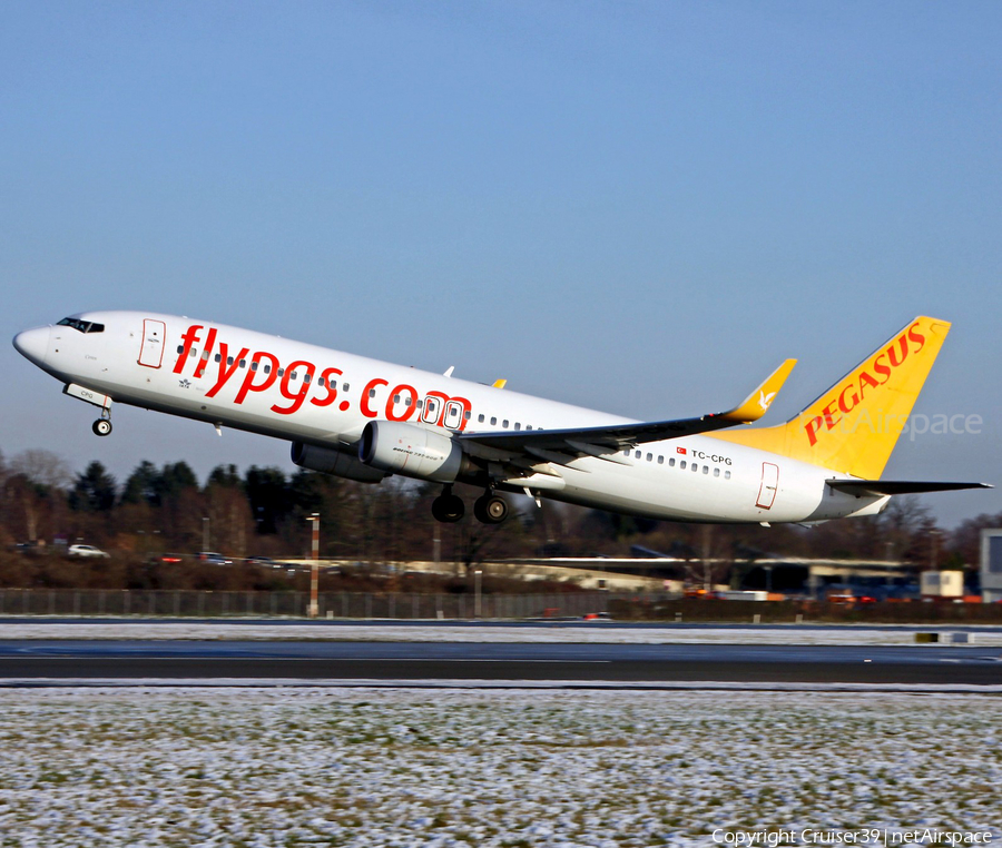 Pegasus Airlines Boeing 737-82R (TC-CPG) | Photo 324907