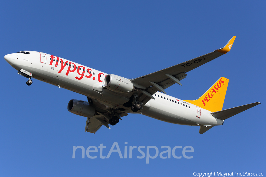 Pegasus Airlines Boeing 737-82R (TC-CPJ) | Photo 137478