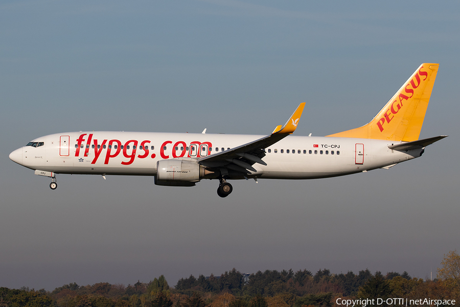 Pegasus Airlines Boeing 737-82R (TC-CPJ) | Photo 355904