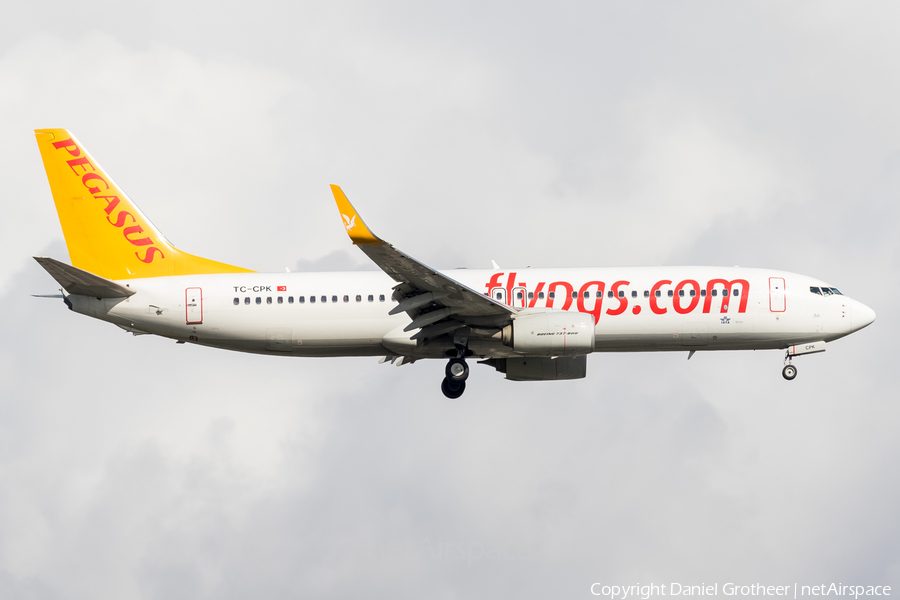 Pegasus Airlines Boeing 737-82R (TC-CPK) | Photo 116074