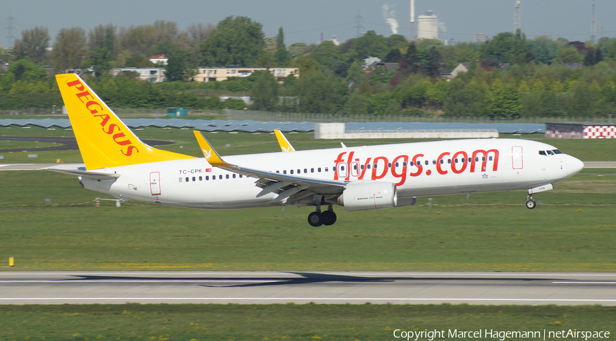 Pegasus Airlines Boeing 737-82R (TC-CPK) | Photo 103994