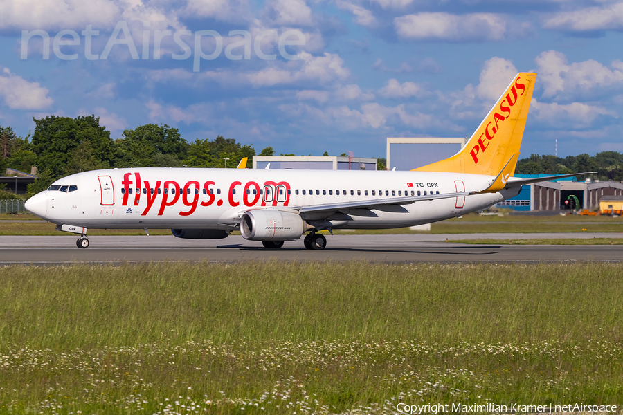 Pegasus Airlines Boeing 737-82R (TC-CPK) | Photo 521590