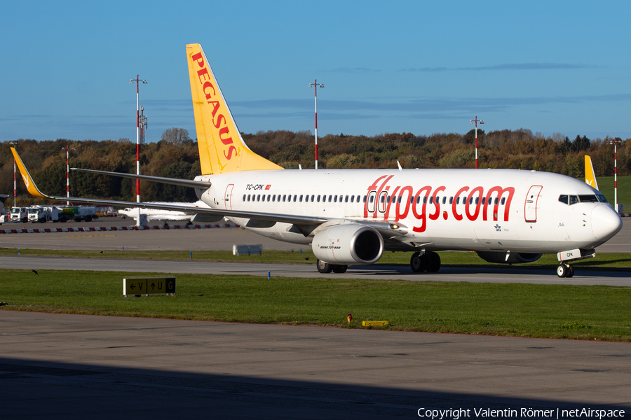 Pegasus Airlines Boeing 737-82R (TC-CPK) | Photo 535674