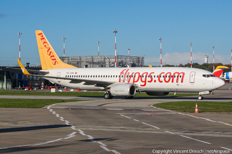 Pegasus Airlines Boeing 737-82R (TC-CPK) | Photo 539562