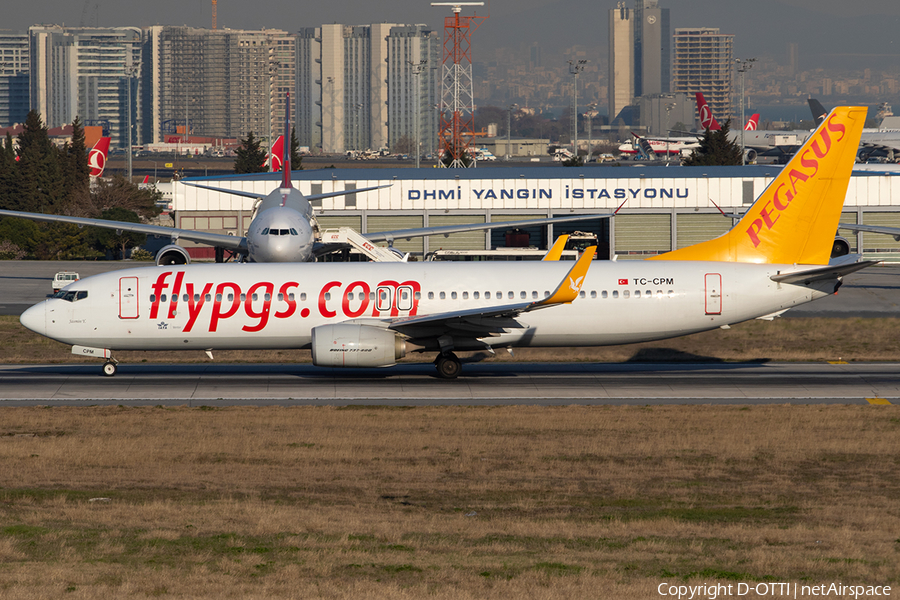 Pegasus Airlines Boeing 737-82R (TC-CPM) | Photo 309714