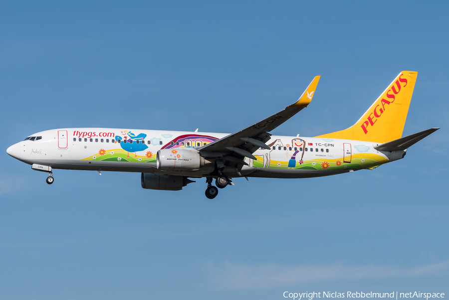 Pegasus Airlines Boeing 737-82R (TC-CPN) | Photo 267678