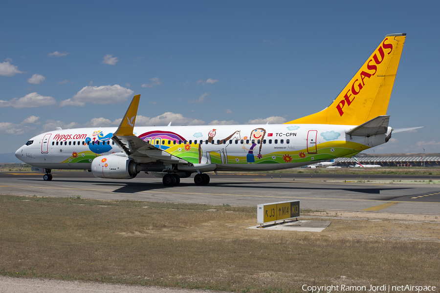 Pegasus Airlines Boeing 737-82R (TC-CPN) | Photo 167815