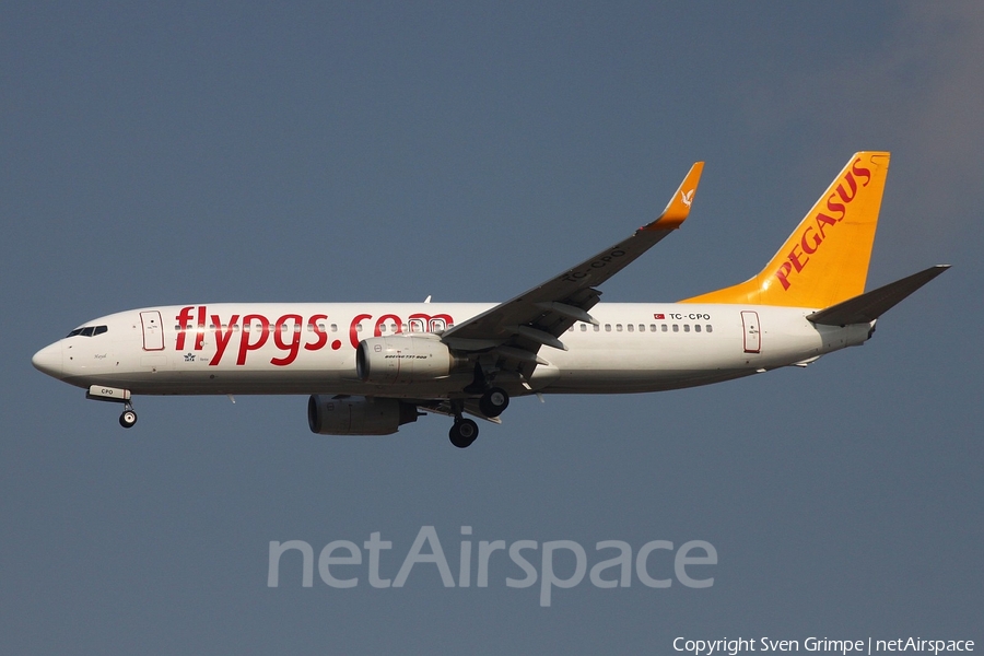 Pegasus Airlines Boeing 737-8AS (TC-CPO) | Photo 83098