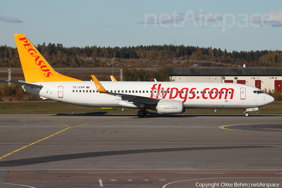 Pegasus Airlines Boeing 737-804 (TC-CPP) | Photo 92443