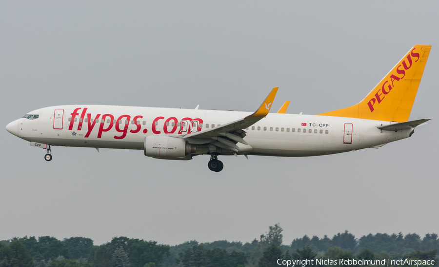 Pegasus Airlines Boeing 737-804 (TC-CPP) | Photo 247549