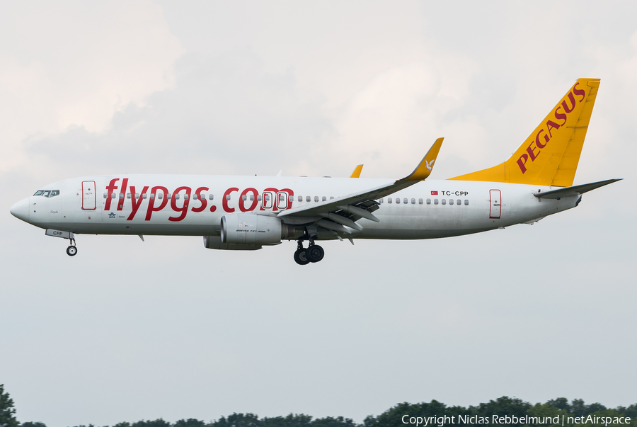 Pegasus Airlines Boeing 737-804 (TC-CPP) | Photo 337812
