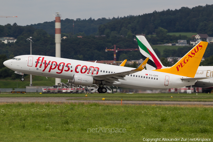 Pegasus Airlines Boeing 737-804 (TC-CPP) | Photo 420034